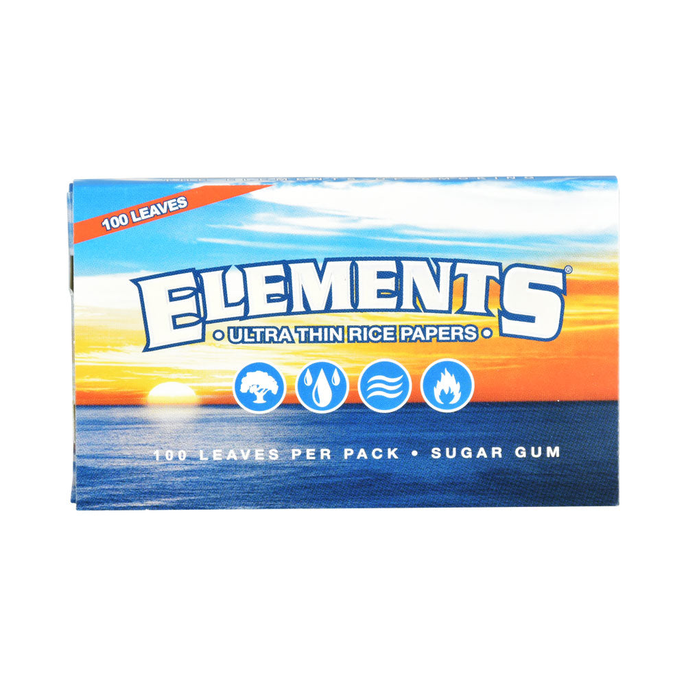 Elements Ultra Thin Single Wide Rice Rolling Papers, BDD Wholesale