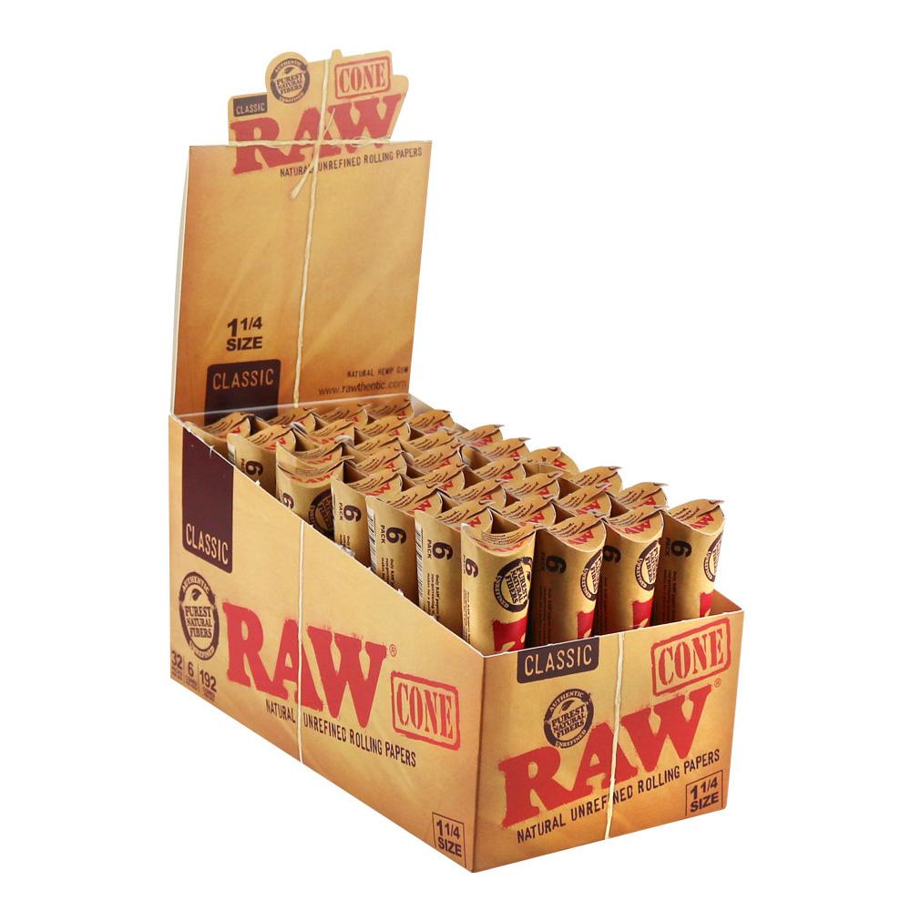 Raw Natural Unrefined Pre-Rolled Cones, BDD Wholesale