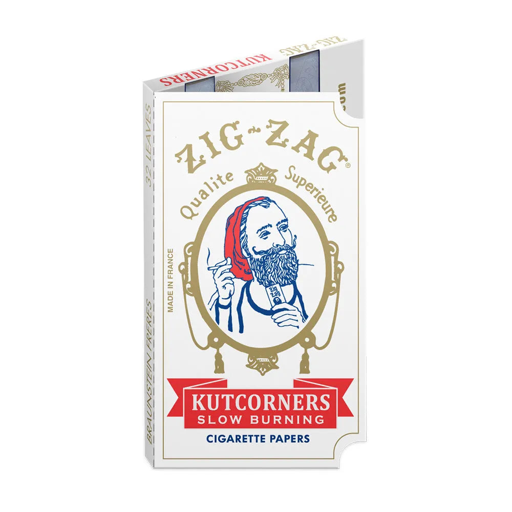 Zig Zag Cut Corner Rolling Papers, BDD Wholesale