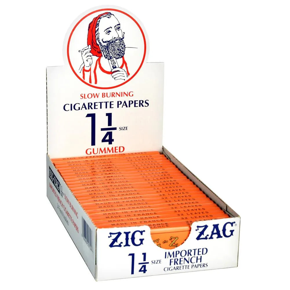 Zig Zag Orange Rolling Papers | 1 1/4 Inch, BDD Wholesale