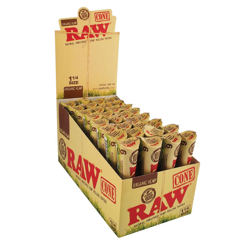 RAW Organic Hemp Cones, BDD Wholesale