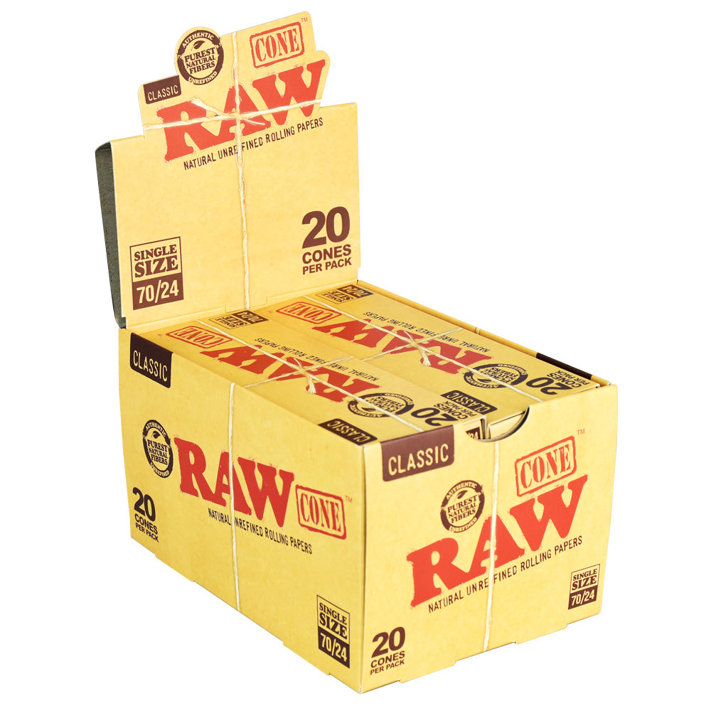 RAW Classic Single Size Cones, BDD Wholesale