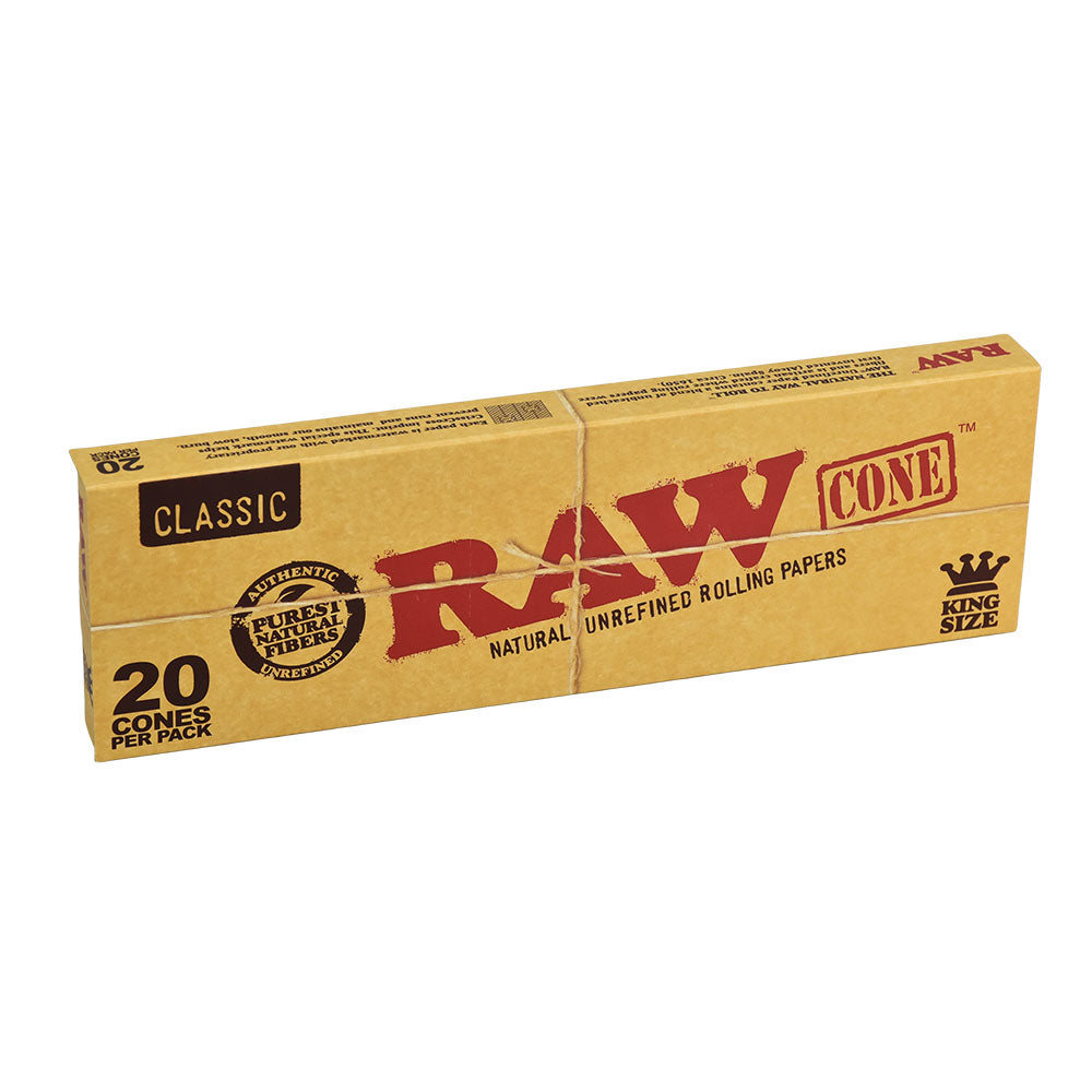 RAW Classic Cone | 20pk | 12pc Display, BDD Wholesale