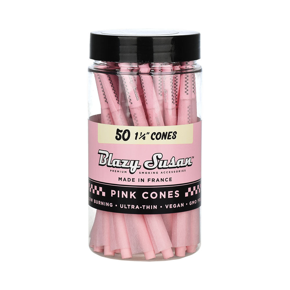 Blazy Susan Pink Pre-Rolled Cones | 50pk, BDD Wholesale