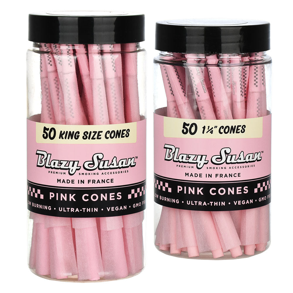 Blazy Susan Pink Pre-Rolled Cones | 50pk, BDD Wholesale