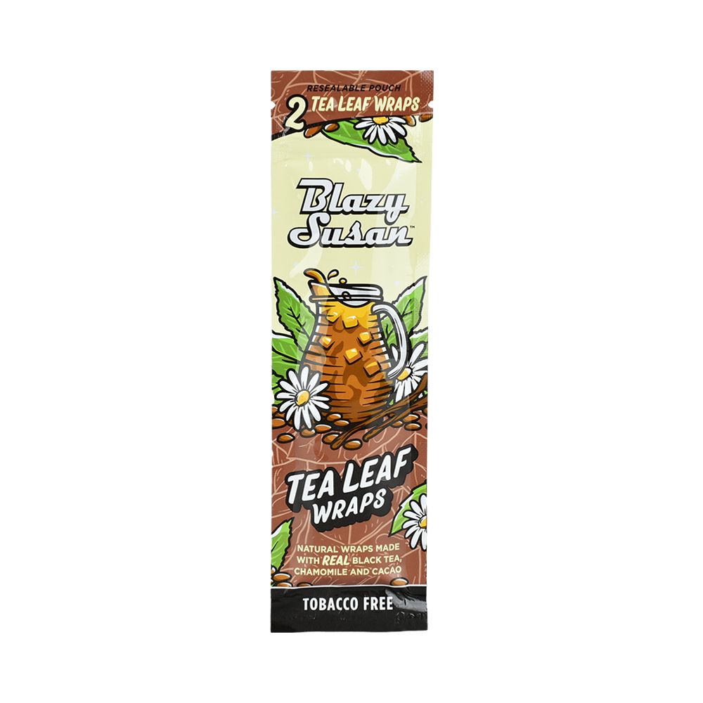 25CT DISPLAY - Blazy Susan Tea Leaf Wraps - 2pc, BDD Wholesale