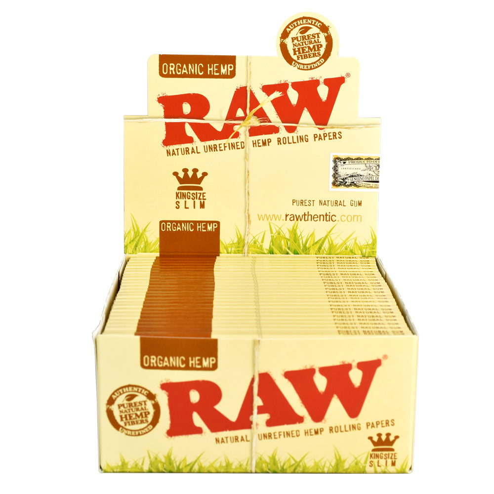 Raw Organic Hemp Rolling Papers, BDD Wholesale
