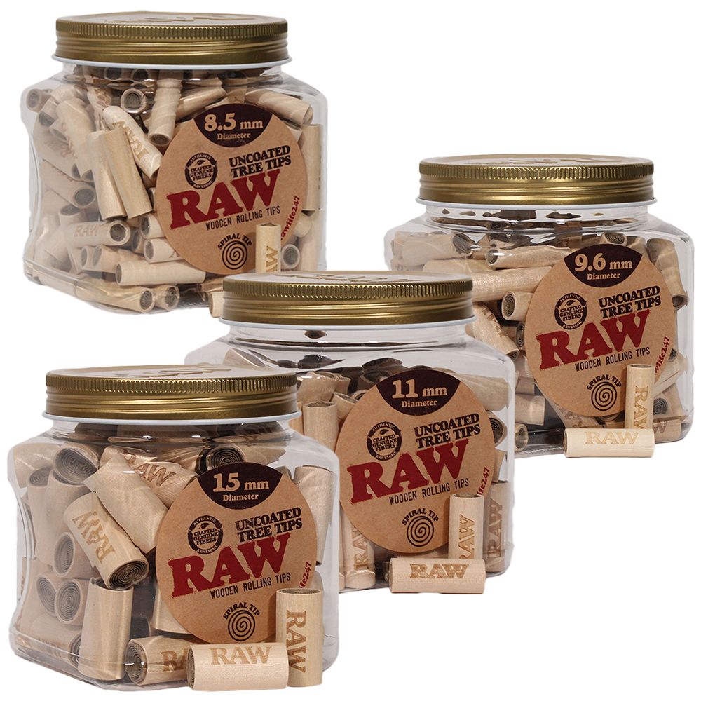 RAW Uncoated Tree Tips, BDD Wholesale