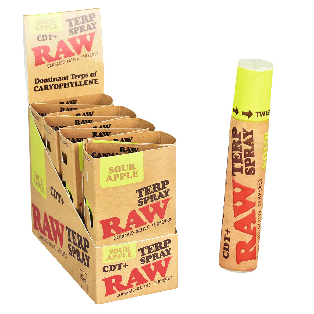 RAW CDT+ Terp Spray | 5ml | 8pc Display, BDD Wholesale