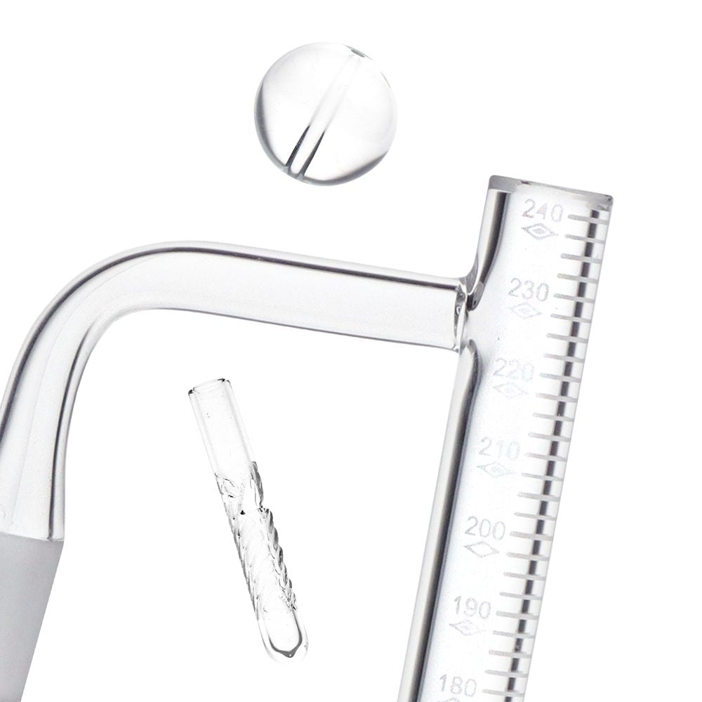 Uber Tall Terp Slurper Quartz Banger Kit - 10" / 90D / 14mm M, BDD Wholesale