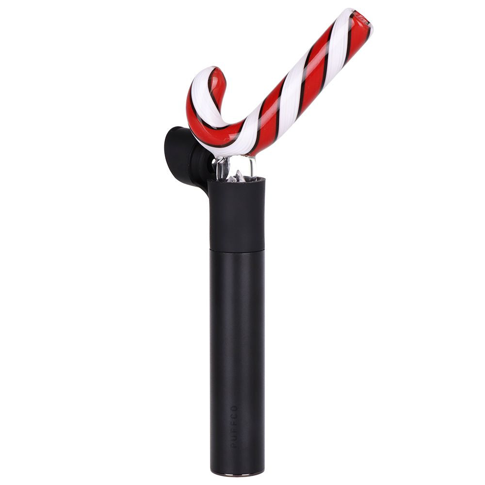 Candy Cane Glass Mouthpiece Attachment for Puffco Pivot, BDD Wholesale