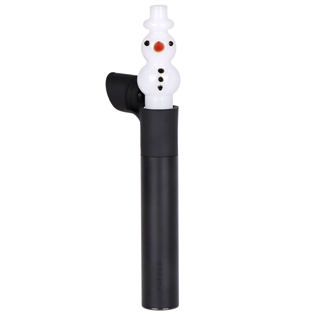 Snowman Glass Mouthpiece Attachment for Puffco Pivot, BDD Wholesale
