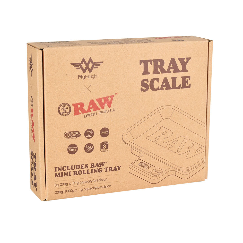 RAW X My Weigh Tray Scale - 1000g / Variable Precision, BDD Wholesale