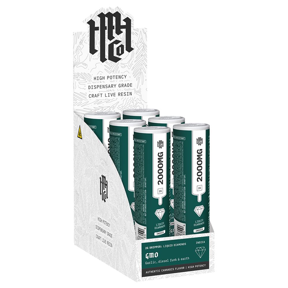 Modern Herb Co Liquid Diamonds THCA Dripper | 2g | 6ct Display, BDD Wholesale
