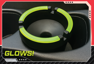 Glow In The Dark Butt Bucket Ashtray - 2 Per Retail Ready Display 41804, BDD Wholesale