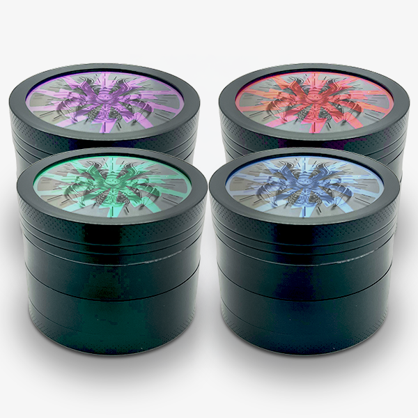 Shredder • 63mm | 4 piece Grinder • Style 7, BDD Wholesale