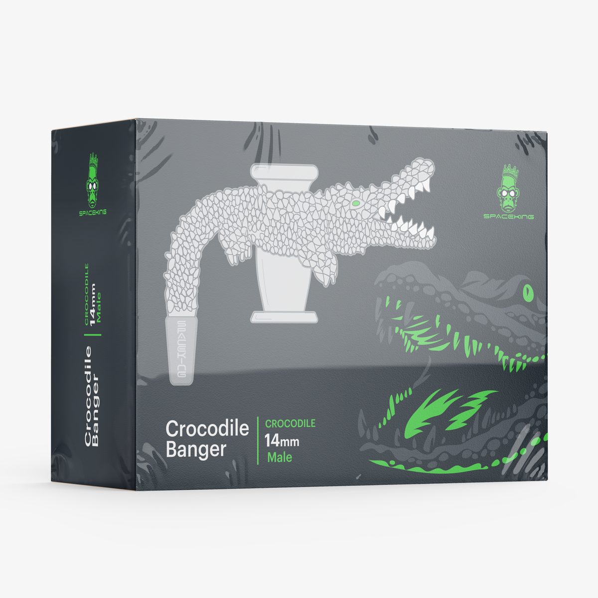 Space King Crocodile Terp Slurper - Handmade