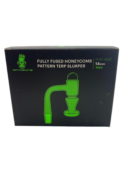 Space King Fully Fused Honeycomb Pattern Terp Slurper - view 5 | BDDbrands