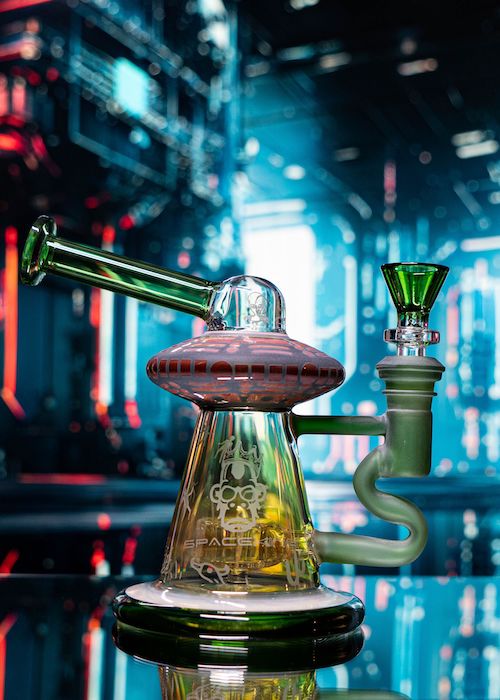 Space King Glass - 'Space Invasion' UFO Bong