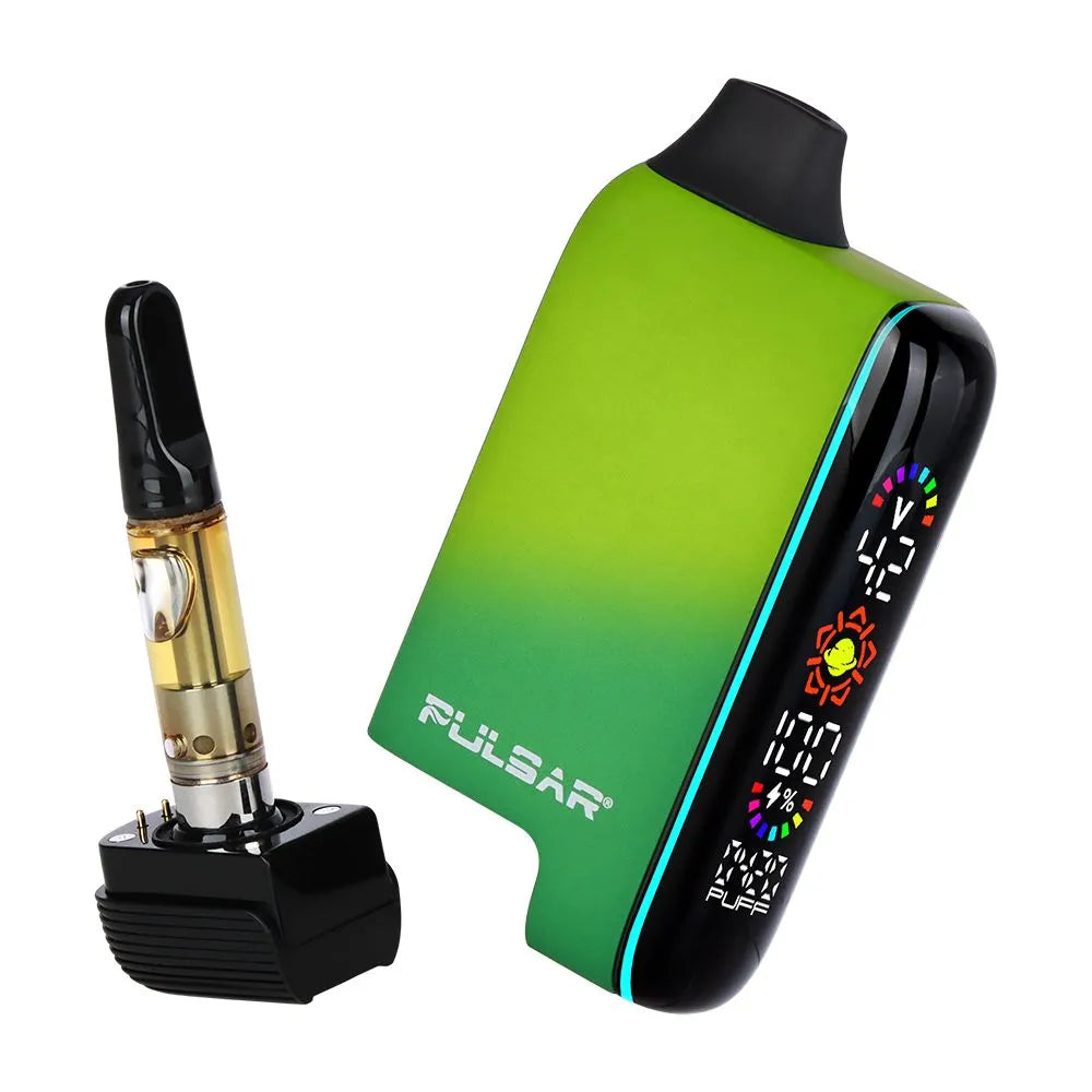 Pulsar 510 DL 5.0 Precision Voltage Control LCD Screen Vape Bar | Thermo Series | 1000mAh, BDD Wholesale