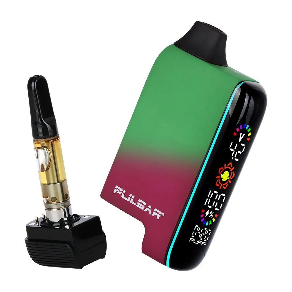 Pulsar 510 DL 5.0 Precision Voltage Control LCD Screen Vape Bar | Thermo Series | 1000mAh, BDD Wholesale