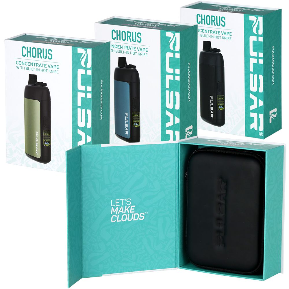 Pulsar Chorus Concentrate Vaporizer + Mini Hot Knife | 2000mAh, BDD Wholesale