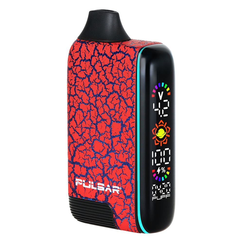 Pulsar 510 DL 5.0 Precision Voltage Control LCD Screen Vape Bar | Crackle Series | 1000mAh, BDD Wholesale