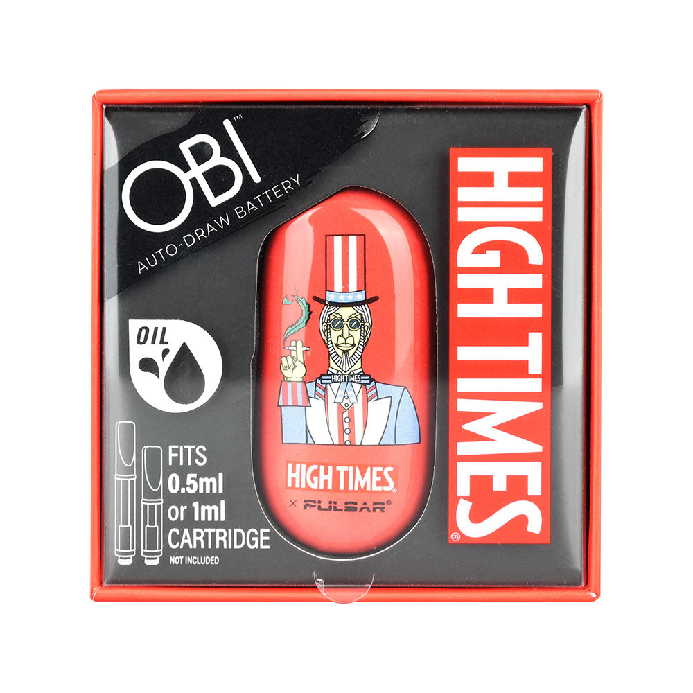High Times® x Pulsar Obi Auto-Draw Battery | 650mAh, BDD Wholesale