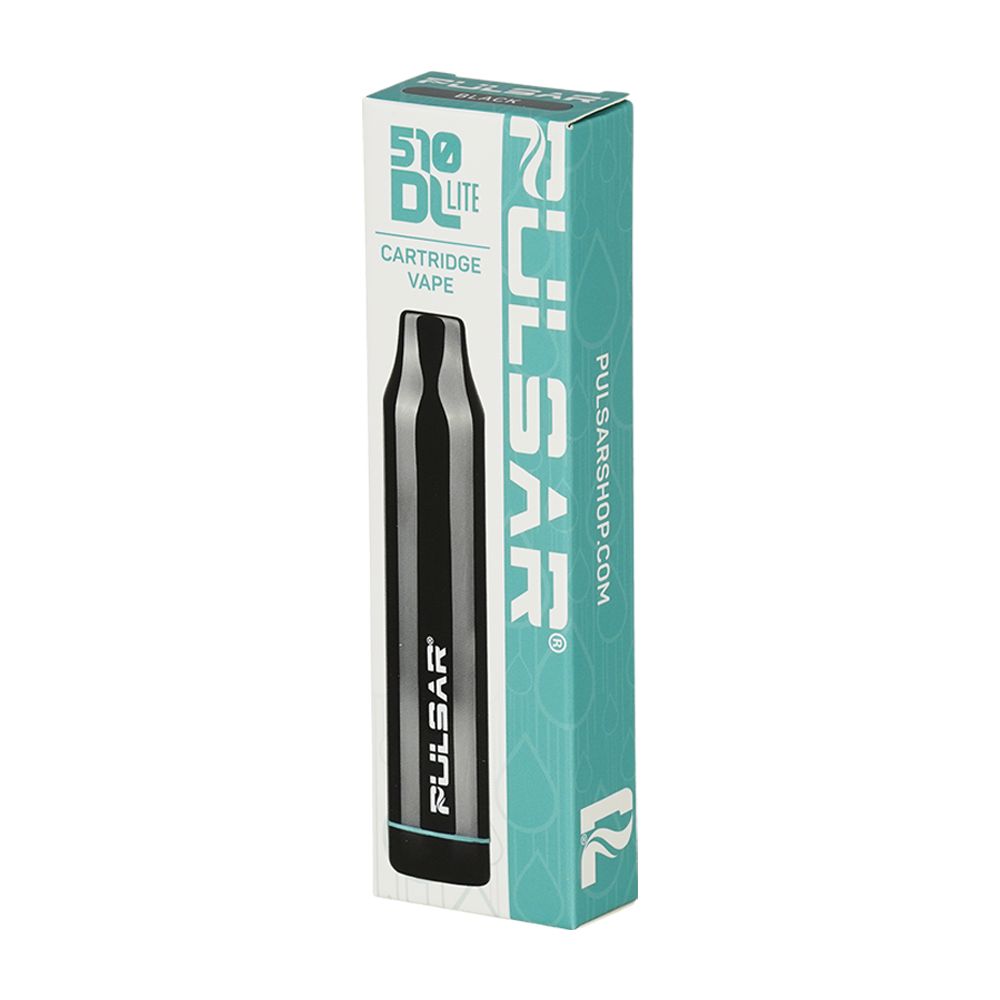Pulsar 510 DL Lite Auto-Draw Vape Pen | Black | 300mAh | 8ct Display, BDD Wholesale