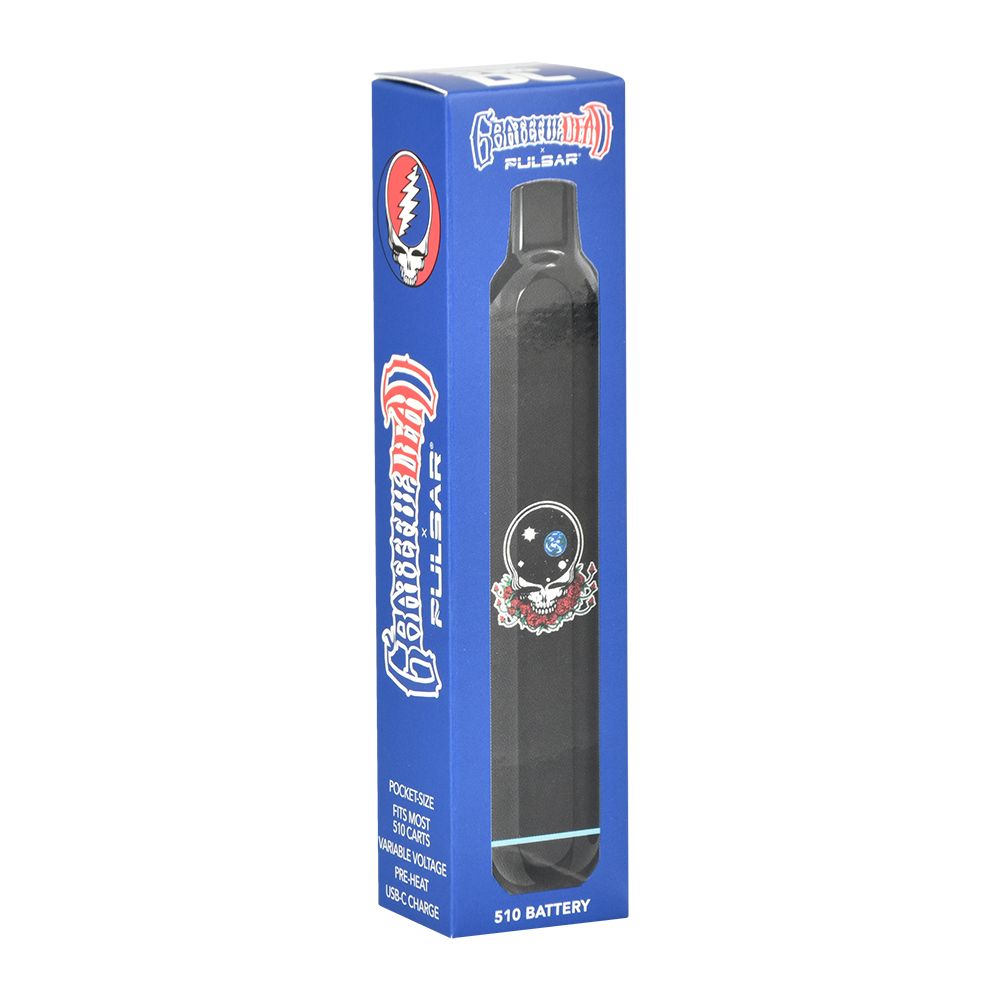 Grateful Dead x Pulsar 510 DL Auto-Draw Variable Voltage Vape Pen | 320mAh, BDD Wholesale