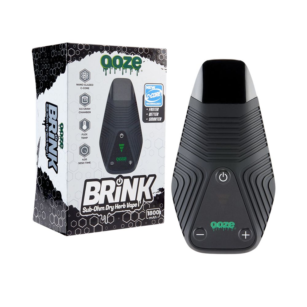 Ooze Brink Dry Herb Vaporizer | 1800mAh, BDD Wholesale