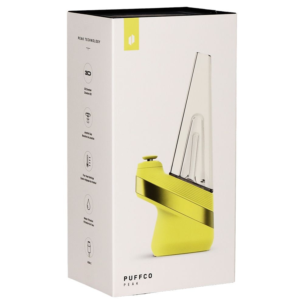 Puffco New Peak Smart eRig - 1700mAh / Zest, BDD Wholesale