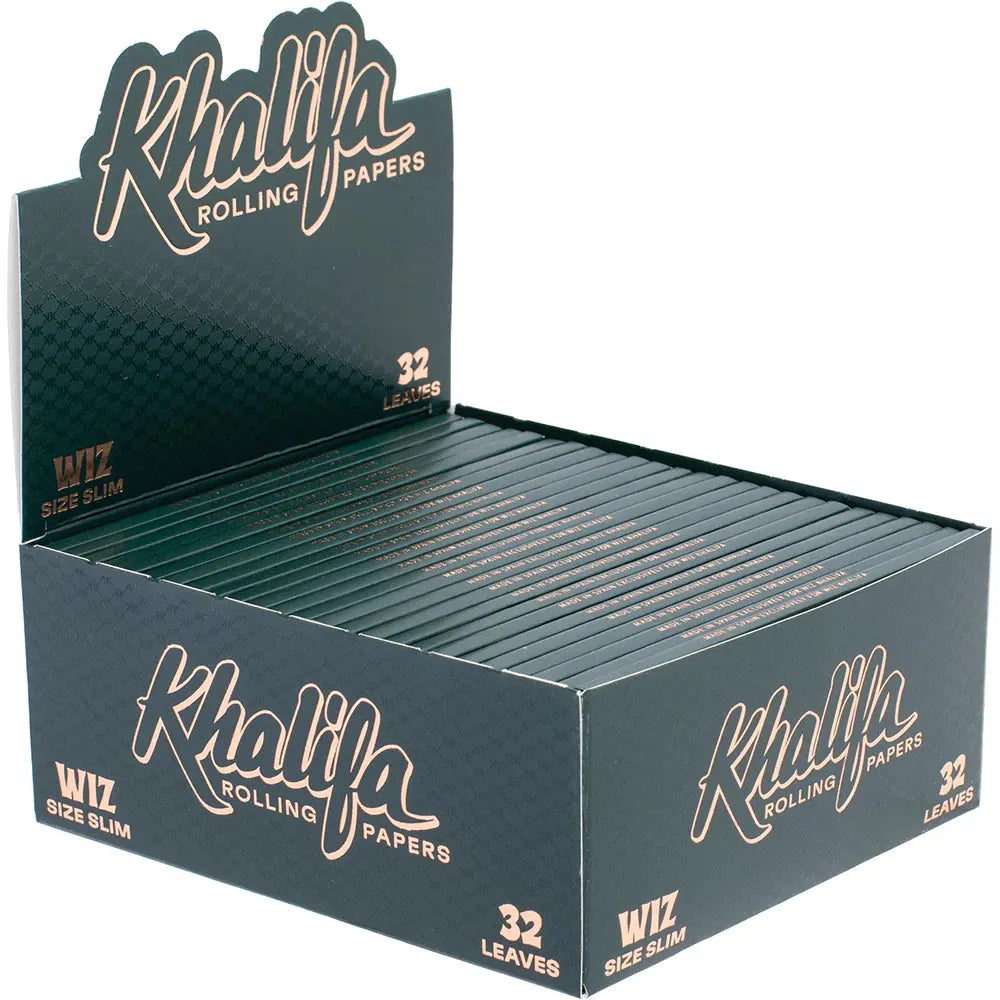Khalifa Rolling Papers by Wiz Khalifa - Wiz Size Slim (King) (50pcs)