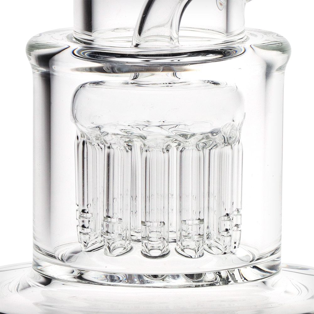 Pulsar 12 Arm Perc Chugger Glass Water Pipe - 10" / 14mm F, BDD Wholesale