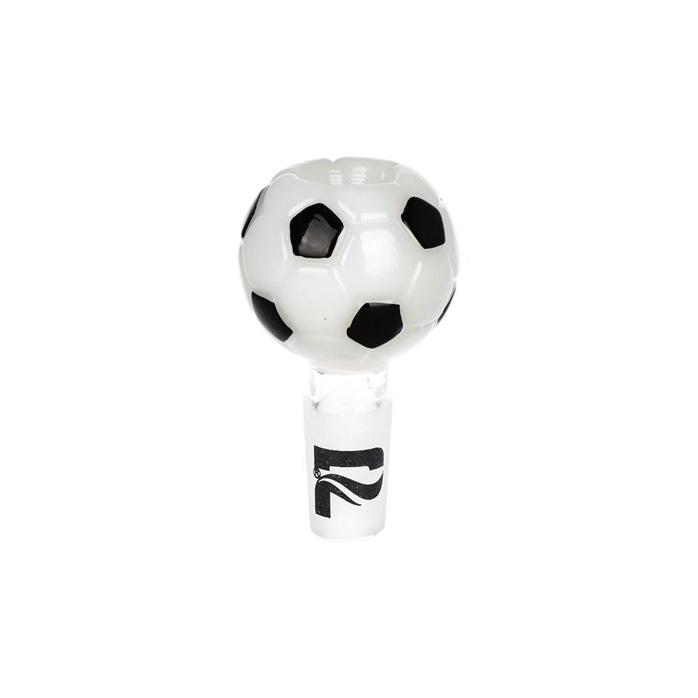 Pulsar Soccer Celebration Bubble Base Glass Water Pipe - 12.6" / 14mm F, BDD Wholesale