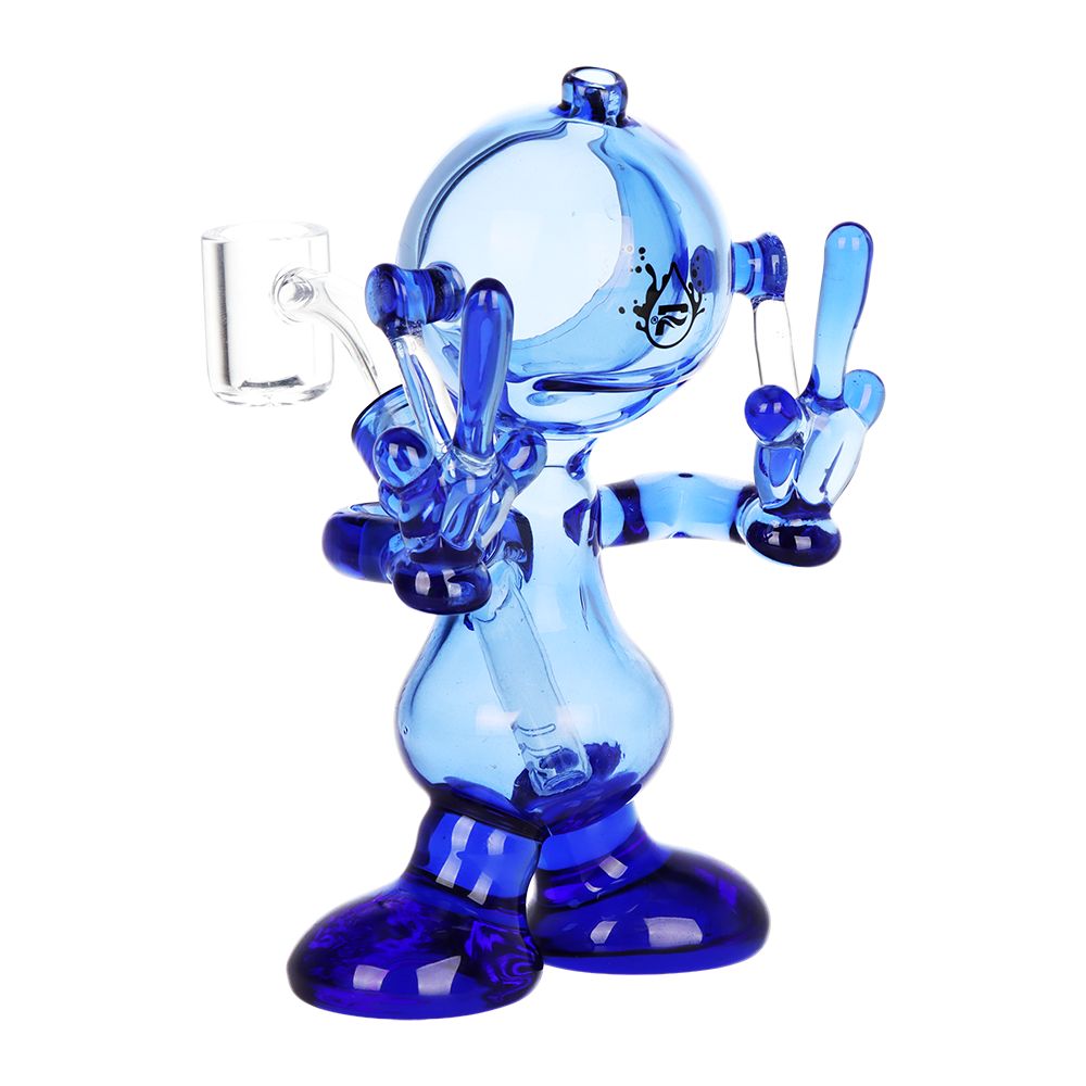 Pulsar F YOU Spaceman Glass Dab Rig - 6" / 14mm F, BDD Wholesale