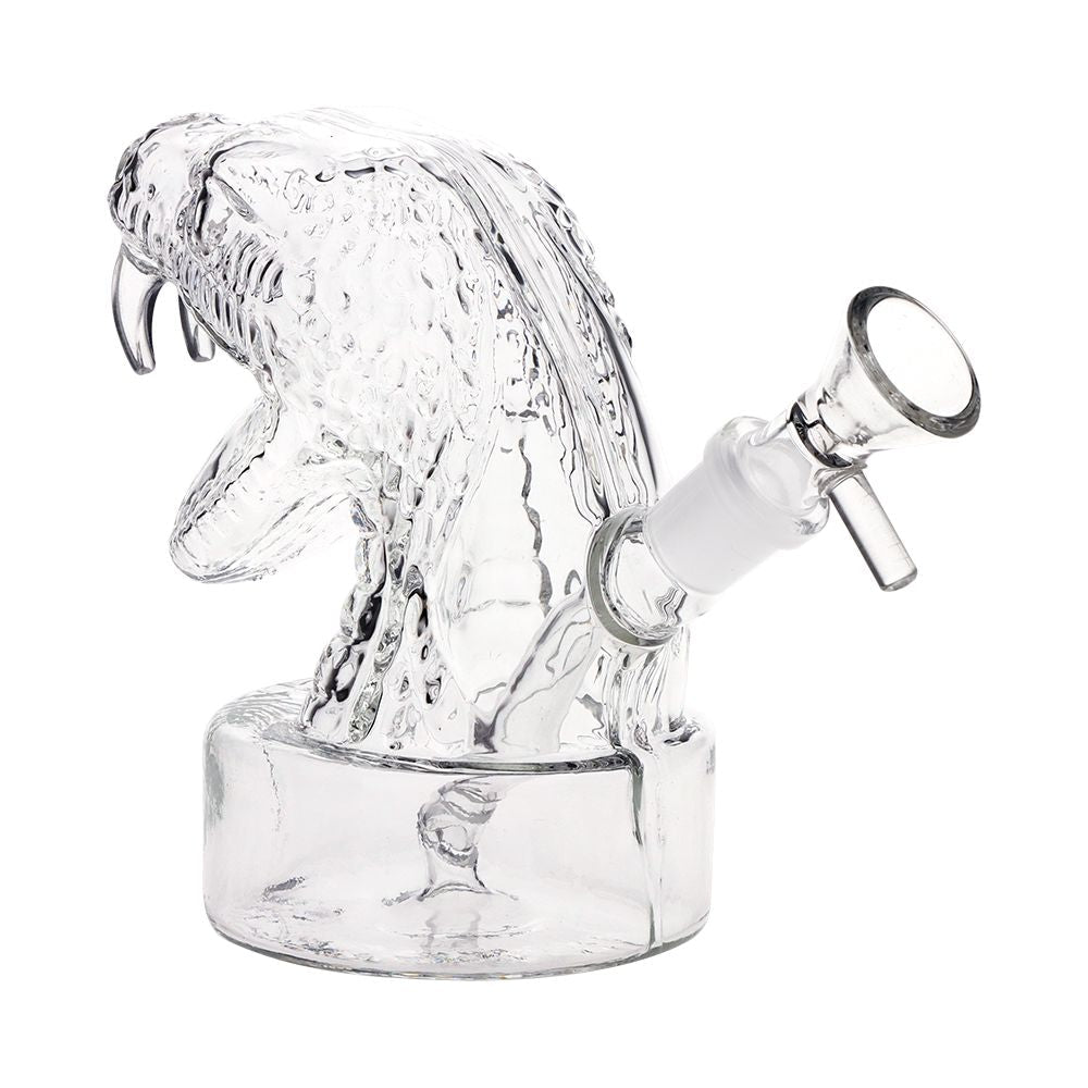 3CT BUNDLE - SeshGear Striking Snake Glass Water Pipe - 4.75" / 14mm F / Assorted Colors, BDD Wholesale