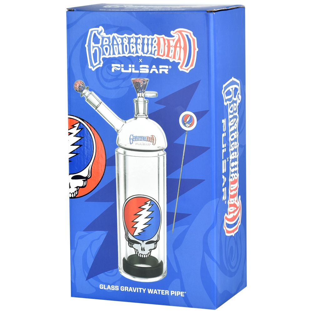 Grateful Dead x Pulsar Glass Gravity Waterpipe - 12.25" / 14mm F, BDD Wholesale
