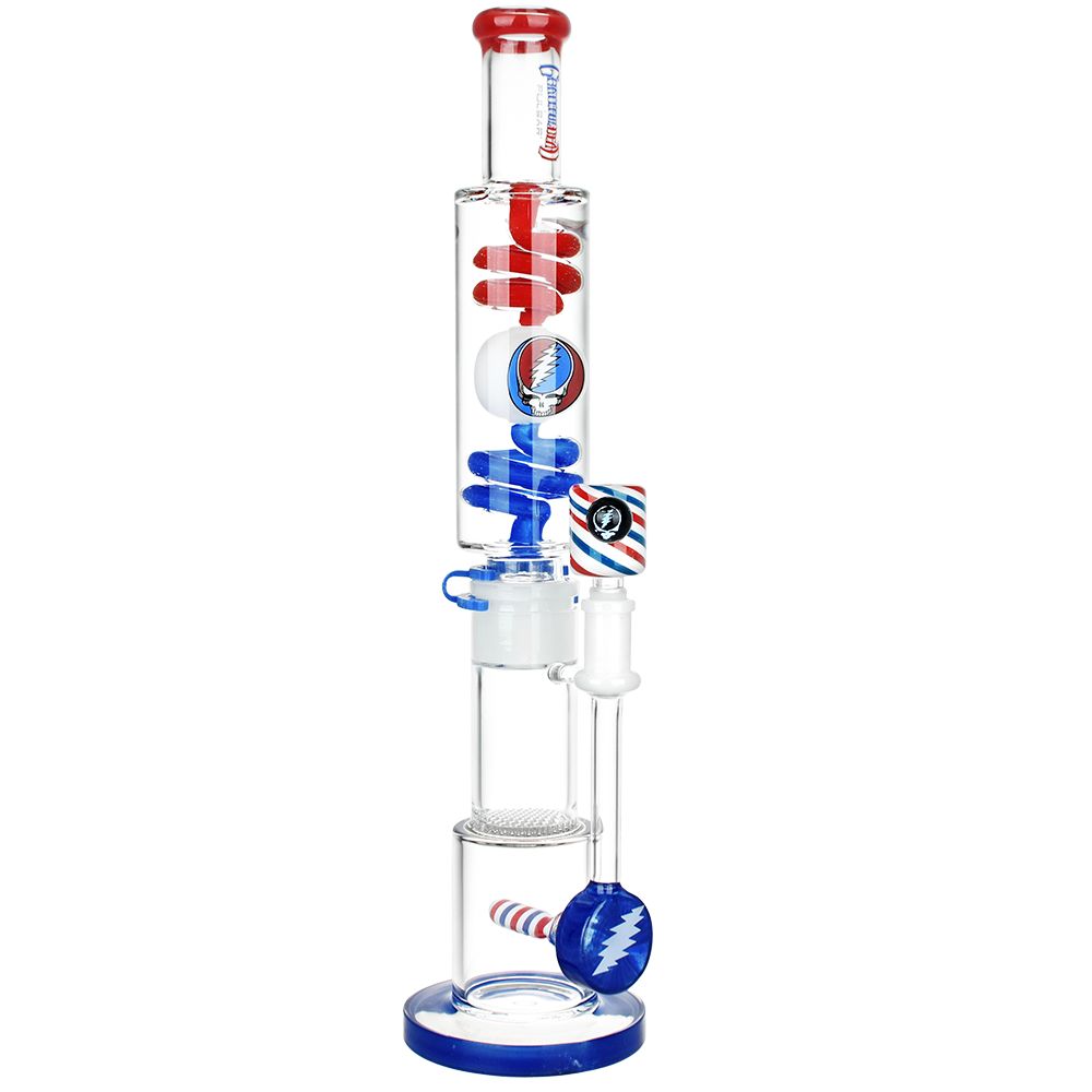 Grateful Dead x Pulsar 10 Year Flood Glycerin Water Pipe Kit - 16" / 14mm F, BDD Wholesale