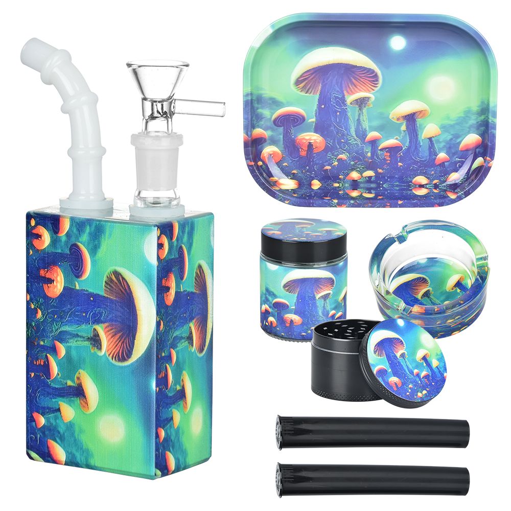 Pulsar Design Series Juicebox Water Pipe Smoker's Travel Kit, BDD Wholesale