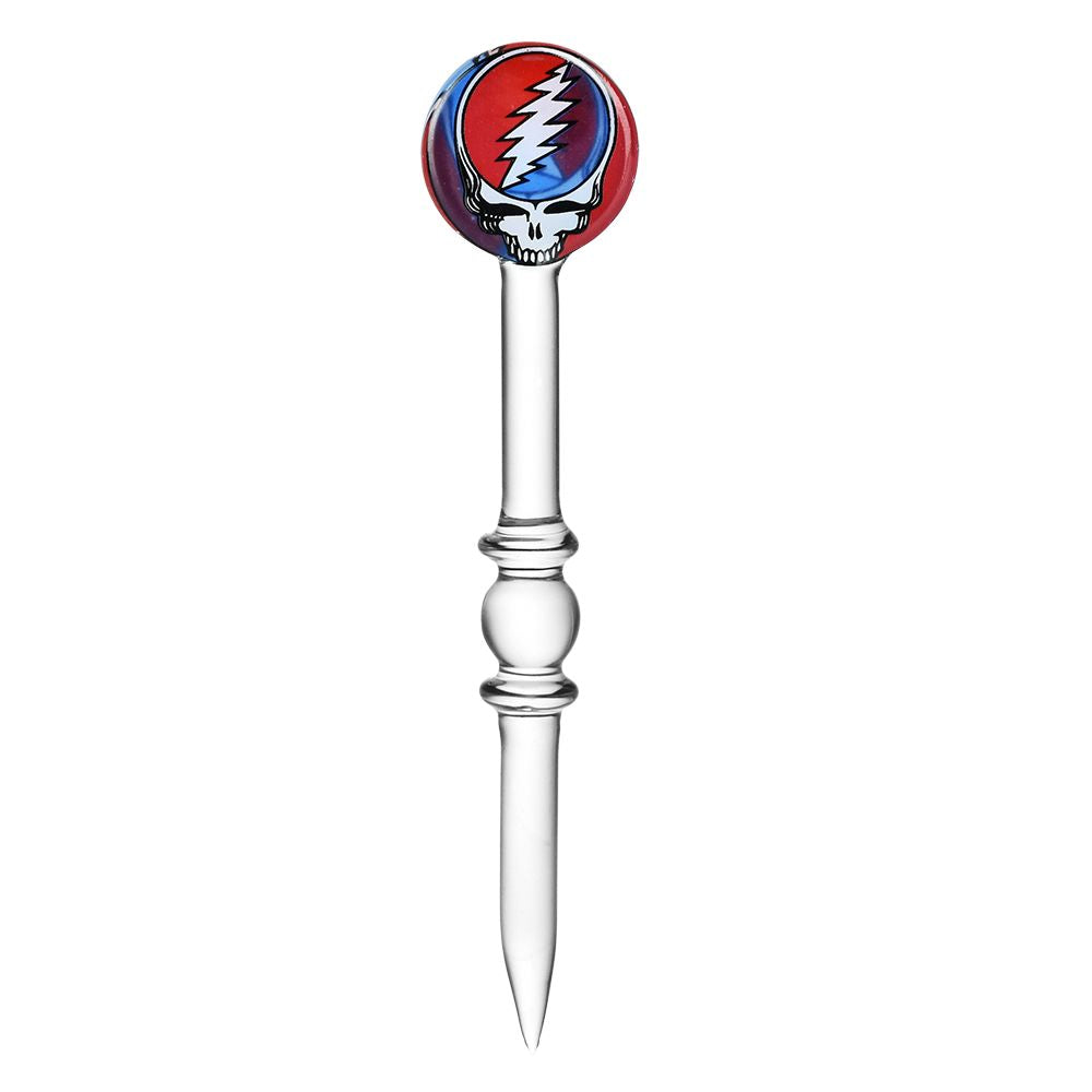 Grateful Dead x Pulsar Lightning Bell Dab Rig Set - 7.5" / 14mm F, BDD Wholesale