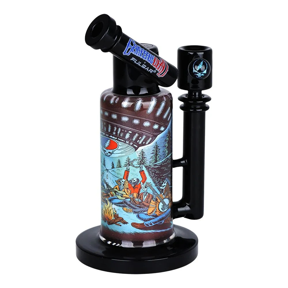 Grateful Dead x Pulsar Inside Print Water Pipe - 8.5" / 14mm F / UFO Jam, BDD Wholesale