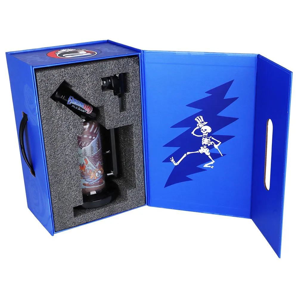 Grateful Dead x Pulsar Inside Print Water Pipe - 8.5" / 14mm F / UFO Jam, BDD Wholesale