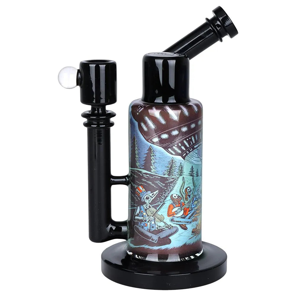 Grateful Dead x Pulsar Inside Print Water Pipe - 8.5" / 14mm F / UFO Jam, BDD Wholesale