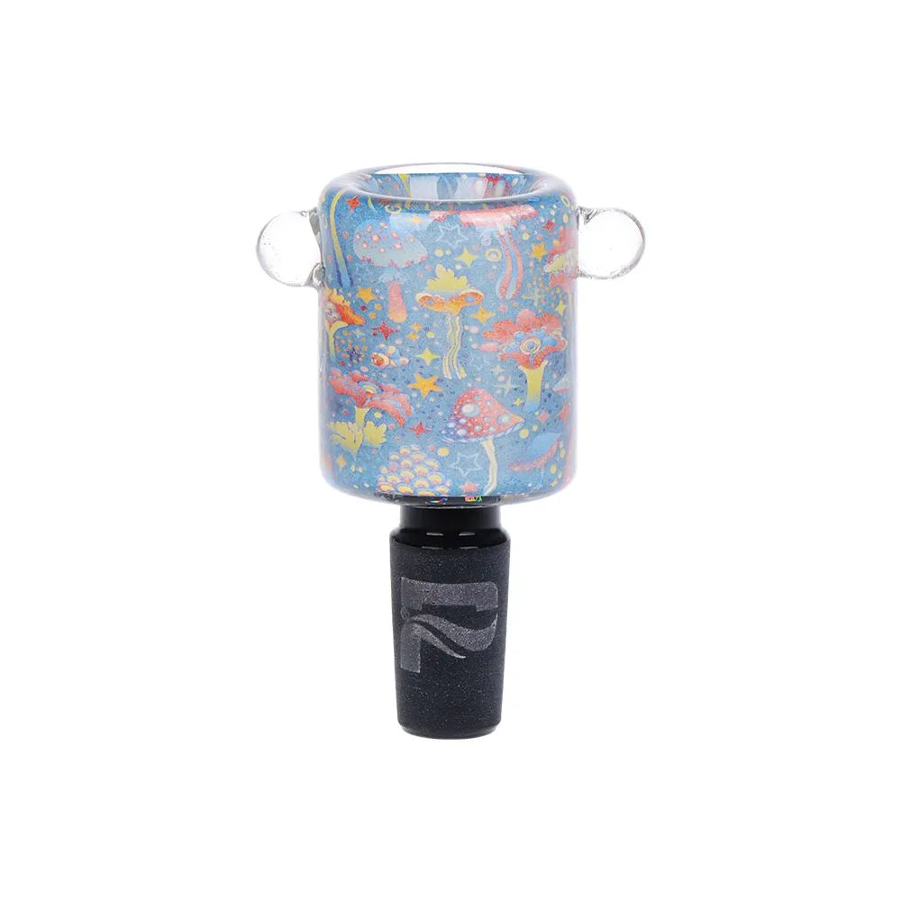 Pulsar Inside Print Straight Tube Glass Water Pipe | 11.25" | 14mm F, BDD Wholesale