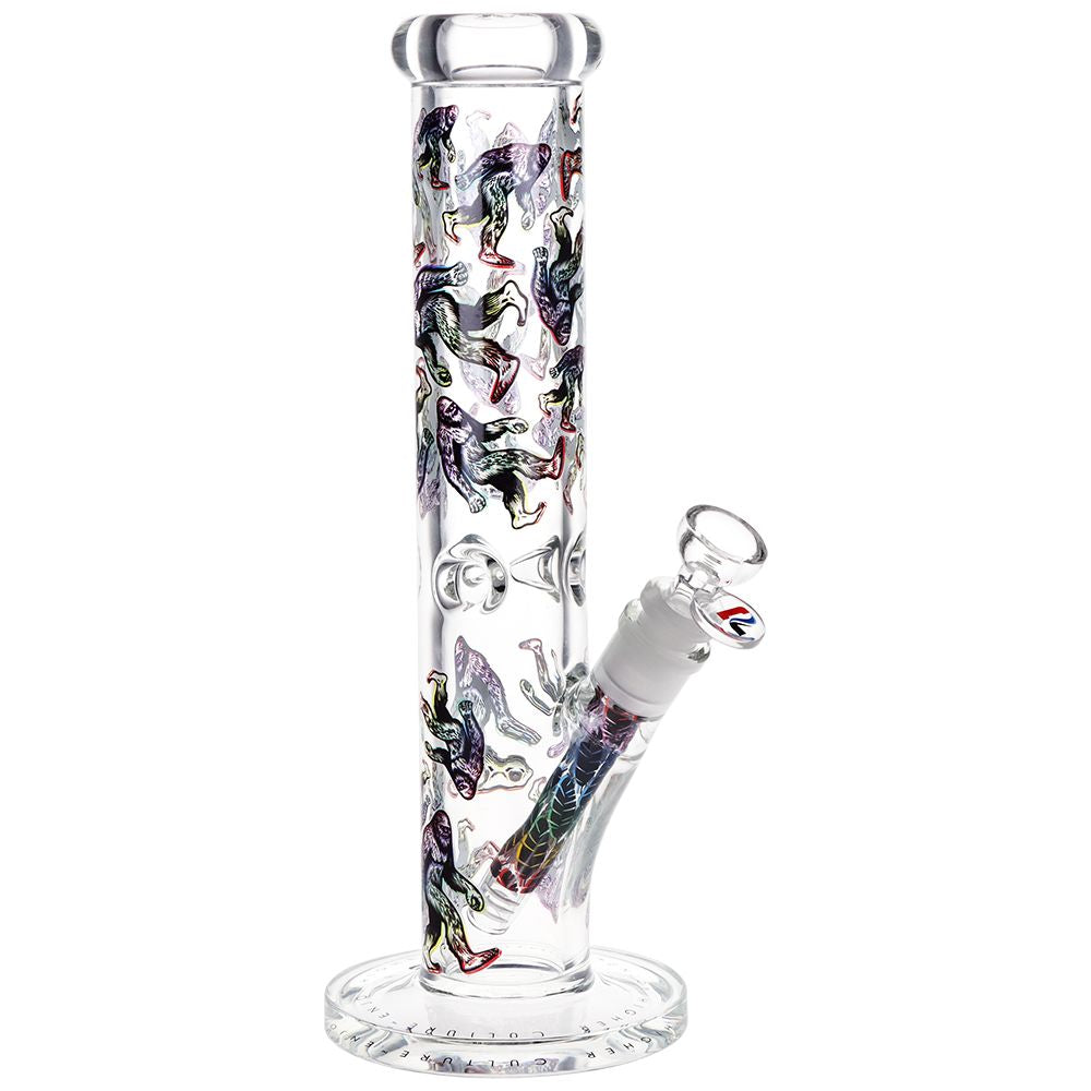 Pulsar Design Series Straight Tube Glass Water Pipe | 12" | 14mm F, BDD Wholesale