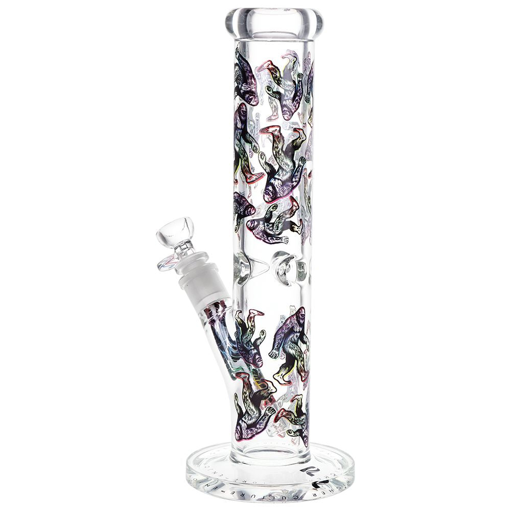 Pulsar Design Series Straight Tube Glass Water Pipe | 12" | 14mm F, BDD Wholesale