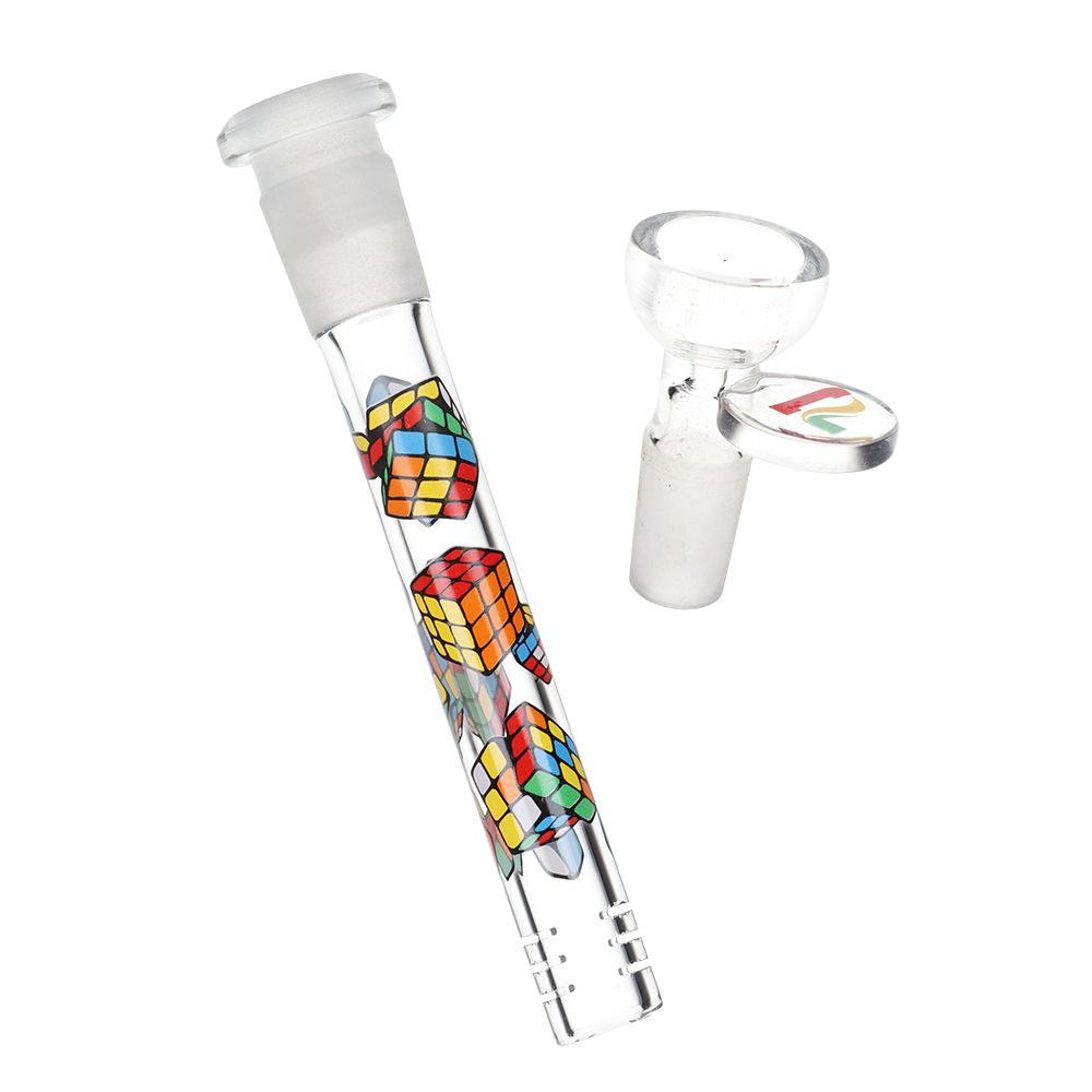 Pulsar Design Series Straight Tube Glass Water Pipe | 12" | 14mm F, BDD Wholesale