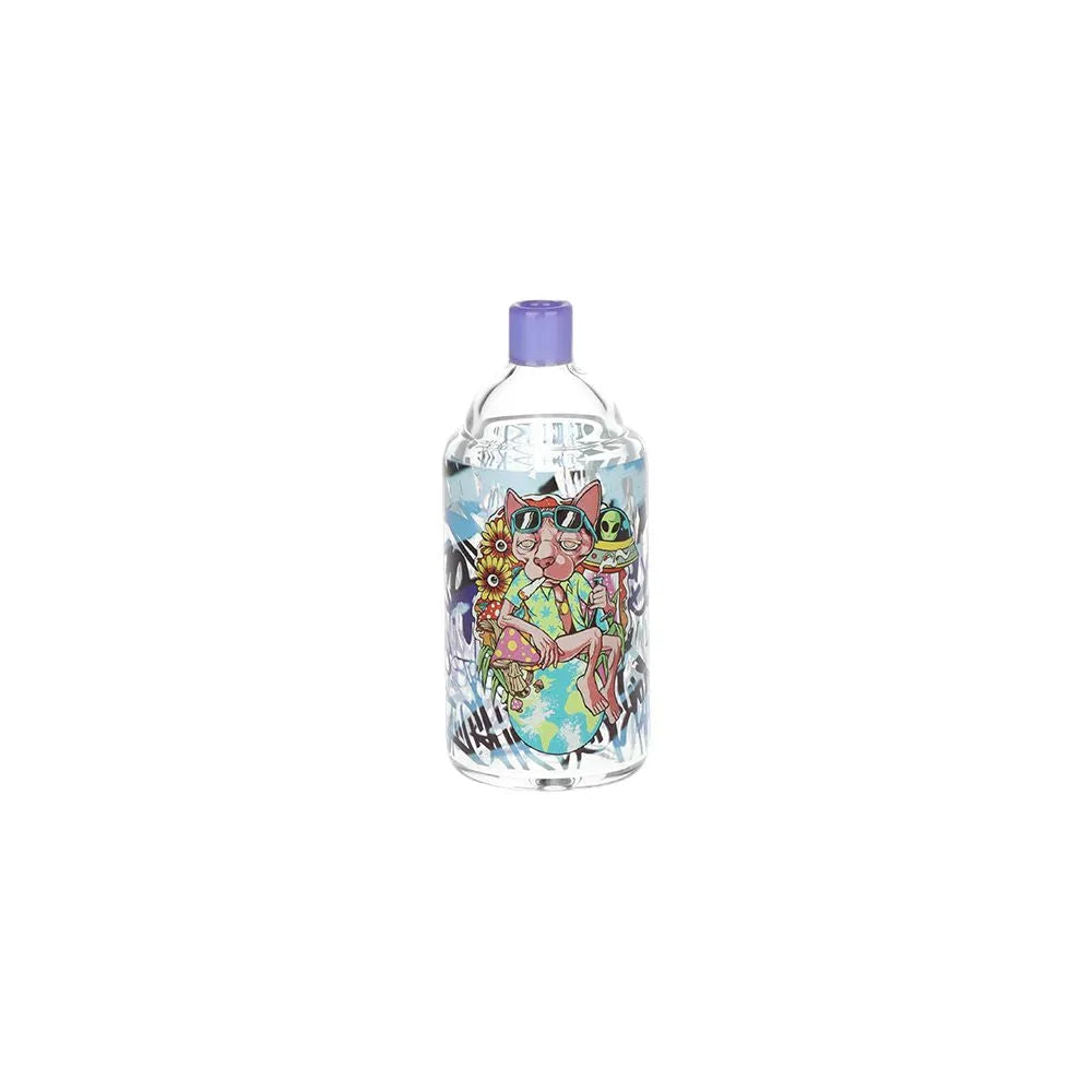 Pulsar Graffiti Series Spray Paint Glass Water Pipe Set / 7.5" / 14mm F, BDD Wholesale