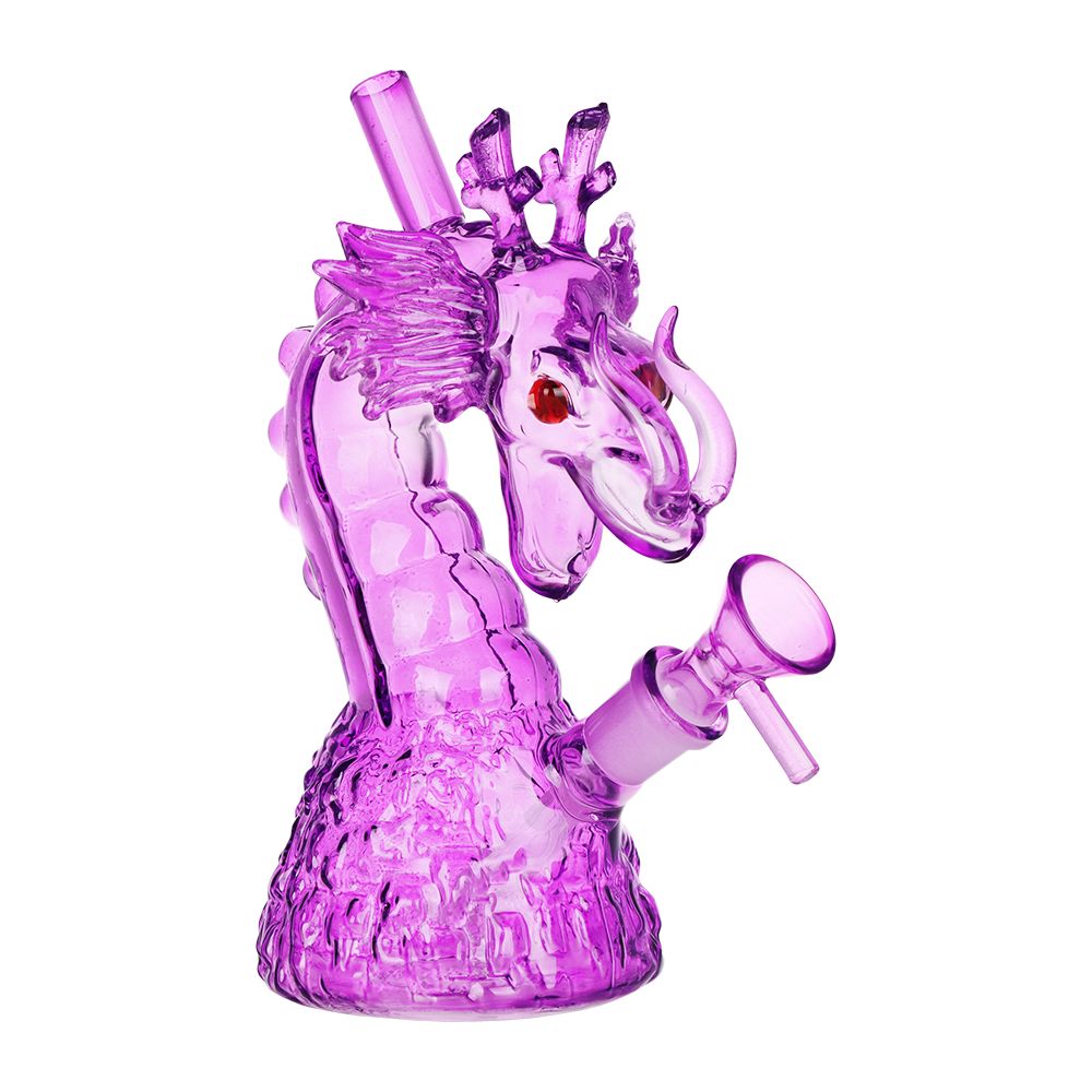 SeshGear Rising Dragon Glass Water Pipe | 6.75" | 14mm F, BDD Wholesale